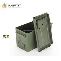 Stock venta precio competitivo entrega inmediata M2A1 munición portátil/munición puede metal Hierro Caja de Herramientas