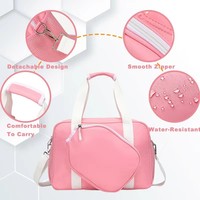 Sac de sport en polyester 30-40L pour raquettes de tennis et de pickleball avec compartiments à chaussures, équipement reconditionné