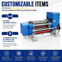 Machine à découper les rouleaux géants de papier aluminium de précision avec technologie de coupe sans plis et bords lisses