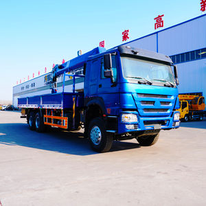 أفضل شاحنة رافعة مبيعًا في الصين بحمولة 10/12/14/16 طن، رافعات شاحنات 6×4 من سينوتراك هووو للبيع - Product Image 1