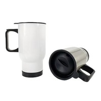 Seau à glace pour sublimation thermique en acier inoxydable 304 avec poignée, design moderne portable, multi-usage, pour voiture, OEM transfrontalier