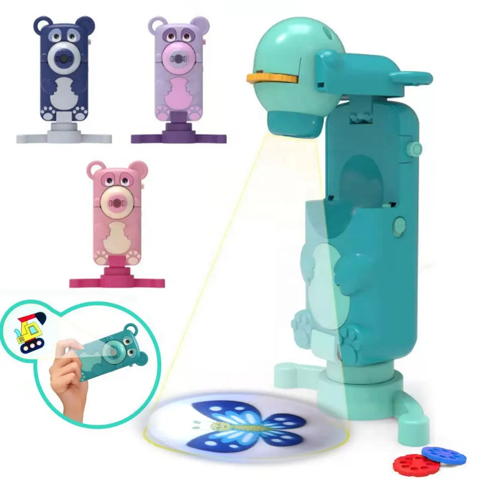 3 in 1 Children's Educational Projection Lamp Drawing Projector Toys