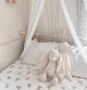 <strong>Teddy</strong> <strong>Duvet</strong> <strong>Cover</strong> / White + Beige - Product Image 2