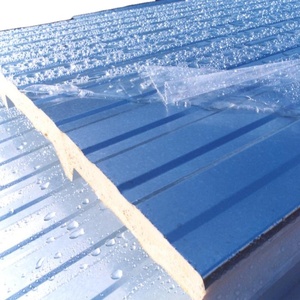 <span class=keywords><strong>Film</strong></span> protecteur adhésif PE pour panneaux sandwich de toiture et de mur, blanc/noir-blanc, en acier - Product Image 2
