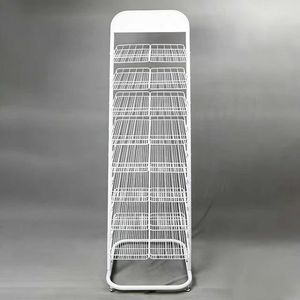 Estante expositor de esmaltes de uñas, organizador de almacenamiento, carrito de pie para salón de uñas, estante de hierro forjado para esmaltes y pegamentos. - Product Image 1