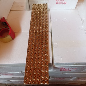 2x60cm vàng hiện đại Thiết kế ốp tường chất lượng tốt nhất chống trượt firebrick biên giới <span class=keywords><strong>TRIM</strong></span> Phật Sơn nhà máy Cung Cấp Các yếu tố trang trí - Product Image 6