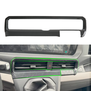 Pegatina Interior de coche ABS, cubierta de ventilación de aire acondicionado medio, embellecedores de salida, accesorios, Kits de carrocería para <span class=keywords><strong>Ford</strong></span> <span class=keywords><strong>TRANSIT</strong></span> 2023 - Product Image 2