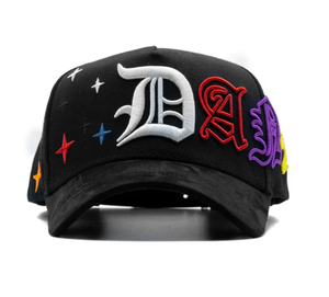 หมวกแก๊ป Gorras El Barbas ปักลาย Rich Forever หมวกเบสบอลผ้าหนังกลับ 5 ชิ้น ทรงโค้ง ปีกโค้ง สไตล์วินเทจ หมวกหนวดเครา ของแท้ ขายส่ง - Product Image 2