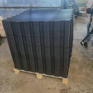 Противоскользящие резиновые коврики <span class=keywords><strong>EPDM</strong></span> с блокировкой, бытовые, настраиваемые, Переплетенные, большой напольный коврик, резиновый - Product Image 5