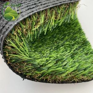 Gazon synthétique à <span class=keywords><strong>prix</strong></span> avantageux, tapis en herbe artificielle résistant aux UV, gazon artificiel pour terrain de football, terrain de futsal - Product Image 2