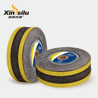 Disque à lamelles pour le polissage de l'acier inoxydable - Disque abrasif en toile émeri pour le débavurage et la finition des surfaces métalliques