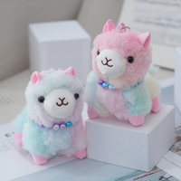 Cadeaux promotionnels en gros : Breloques de sac, porte-clés en peluche ours et panda, mini-poupées en peluche douces personnalisées, Noël unisexe