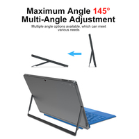 Nouveau modèle 2025 Ordinateur portable professionnel 2-en-1 11,6 pouces Windows 11 Tablette 4 Go Écran tactile IPS 256 Go/512 Go/1 To SSD Caméra 2+5MP