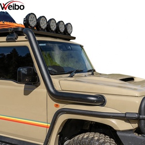 Pick up Truck <span class=keywords><strong>Off</strong></span> <span class=keywords><strong>Road</strong></span> 4X4 Accessoires extérieurs de voiture Tuba de voiture en acier inoxydable pour <span class=keywords><strong>Suzuki</strong></span> <span class=keywords><strong>Jimny</strong></span> JB74 JB64 JB74W JB64W 2018-2022 - Product Image 1