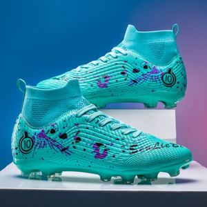 Chaussures à crampons de football bon marché pour hommes, chaussures d'entraînement en plein air pour l'été et l'automne, matériaux de semelle intérieure en caoutchouc synthétique EVA personnalisables - Product Image 1