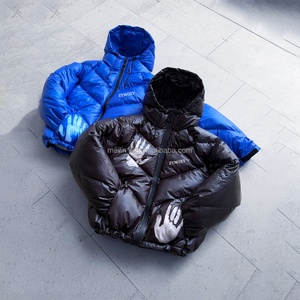 Veste d'hiver réactive à la chaleur au design tendance, personnalisable avec fermeture éclair, doudoune matelassée et moelleuse, imperméable, pour homme - Product Image 1