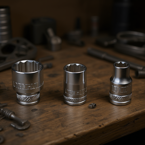 Fervi Polygonal <b>Socket</b> Wrench Normal Series 12mm 10mm 8mm Chrome Vanadium Steel - Product Image 3