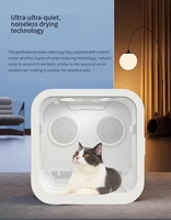 Séchoir intelligent pour animaux de compagnie 68L – Armoire de séchage pour chiens et chats de petite taille après le bain et la toilettage – Usage domestique