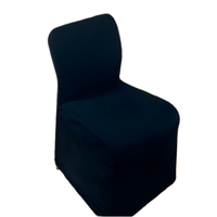 Housses de chaise unies de haute qualité, hydrofuges, pour événements, 100 % polyester, pour salle à manger et banquets, fabriquées en Italie, PES recyclé