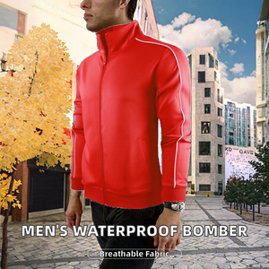 Chaqueta Bomber de Otoño para Hombre de Alta Calidad, Chaqueta de Vuelo MA1 Delgada, Transpirable, de Nailon con Cierre Frontal y Forro de Lana - Product Image 2