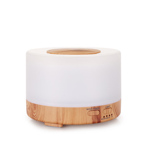 Difusor de Aromas JCSY de 300 ml, Humidificador Ultrasónico con Diseño de Madera, con Control Remoto, para Uso Doméstico y Comercial - Product Image 5