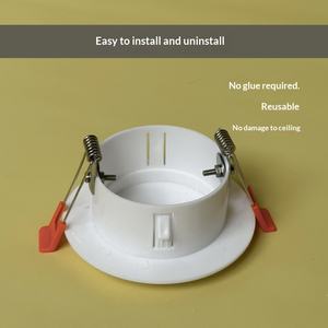 Cache-venteaux de <span class=keywords><strong>plafond</strong></span> décoratif en verre pour trous dissimulés, idéal pour <span class=keywords><strong>l</strong></span>'entretien des climatiseurs et <span class=keywords><strong>l</strong></span>'utilisation avec les hottes murales. - Product Image 2