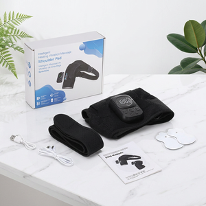 Intelligent Heating <b>Vibration</b> Massage Shoulder Pad 6 Temp Levels Detachable Controller App Control SBR Fabric for Pain Relief - Product Image 6