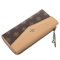 Dompet Kartu Kredit PU Panjang Kapasitas Besar Wanita Baellerry Dompet Wanita