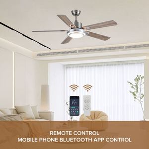 Ventilateur de plafond silencieux à LED moderne de haute qualité avec télécommande - Product Image 5