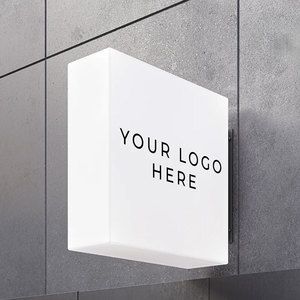 Bán buôn ngoài trời không thấm nước biểu tượng tùy chỉnh Acrylic chiếu sáng hộp Đèn thương mại signage <span class=keywords><strong>Light</strong></span>-Up hiển thị cho quảng cáo - Product Image 1