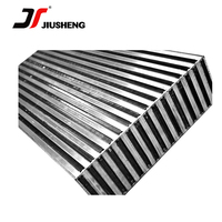 Intercooler en aluminium JSY Performance Bar-Plate à fixation directe pour Audi A4 A5 2.0T S4 S5 3.0T – Amélioration de refroidissement