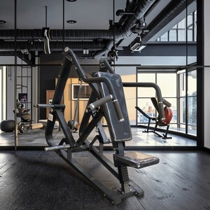 Équipement de fitness professionnel en acier réglable à charges guidées pour la musculation en salle de sport, idéal pour l'entraînement des pectoraux et des jambes - Product Image 5