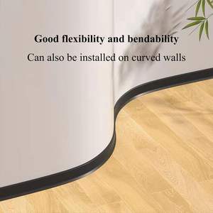 Zócalo de Goma Flexible de PVC para Pared, Moldura de Base para Escuelas, Hospitales, Hoteles y Restaurantes - Product Image 4