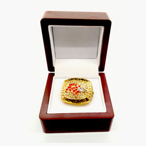 แหวนแชมป์เดนเวอร์ บรอนโกส์ ปี 1997 สำหรับผู้ชาย ชุบทองคำขาว ของที่ระลึก ของสะสม ของขวัญวันเกิด - Product Image 4