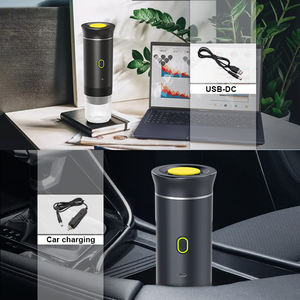 Macchina da Caffè Automatica 20 Bar di Pressione in Acciaio Inox Portatile Alimentata via USB Serbatoio d'Acqua da 60ml Compatibile con Caffè Macinato e Capsule 4 Tazze - Product Image 6