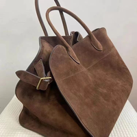 Sac fourre-tout JIOMAY en ultra-suède : L'indispensable hivernal de luxe discret pour les marques de créateurs haut de gamme