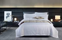 Luxe en gros King Size couette drap de lit couverture en coton hôtel 100% couvre-lit literie housse de couette ensemble