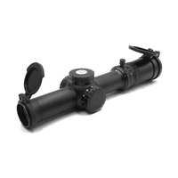 Tactical NF/AR 1-8x24mm FFP LPVO Hunting Scope Optics Sight avec Power Throw Lever Ring 34mm Tube Lightweight for Shooting Sport