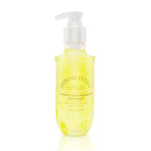 Jasmine Petal Fragrance Shower Gel Wholesale Refreshing Moisturizing Delicate Long-lasting Fragrance OilControl Cleansing