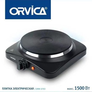 Orvica Electric Cooktop Smooth Ceramic 1800W Knob Control Portable <b>Stove</b> for Kitchen Cooking - Product Image 3