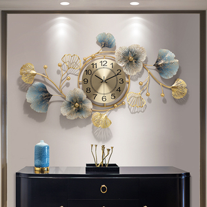 Arte Mural 3D de Alta Calidad para Decoración del Hogar, Reloj de Pared Moderno para Sala de Estar, Relojes de Pared Metálicos Creativos de Lujo - Product Image 3