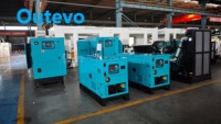 Groupe électrogène diesel silencieux Volvo Penta 20KW 30KW 150KW pour les camps d'exploration géologique, les stations de base des opérateurs de télécommunications