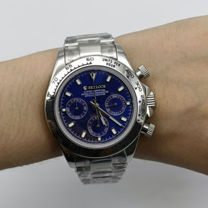 Reloj SEILOCE de 39 mm para Hombre con Cristal de Zafiro, Movimiento Vk63, Logotipo Personalizado, Cronógrafo, Reloj de Cuarzo para Negocios - Product Image 5