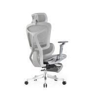Chaise de patron ergonomique à dossier haut avec maille respirante et accoudoirs 5D Bon prix Vente directe d'usine en Chine