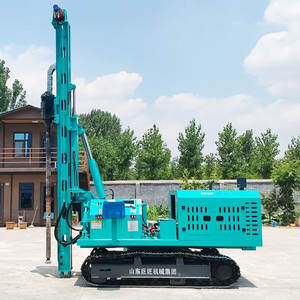 Pile driver hydraulique photovoltaïque professionnel avec rotation à 360 degrés et chenilles pour la construction <span class=keywords><strong>de</strong></span> centrales solaires - Product Image 4