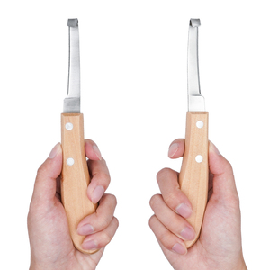 Coupe-ongles pour chien droit/gauche, outil de coupe pour pattes d'animaux, instrument chirurgical en bois et acier inoxydable, équipement vétérinaire durable - Product Image 1