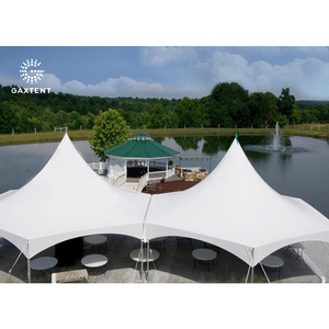 Алюминиевый газеб 1010 цельта, профессиональный стальной каркас, тент, белая крыша, шатер, 20x20, круглая, круглая палатка - Product Image 1