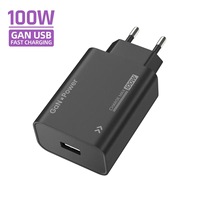 Chargeur USB ultra-rapide 100W pour téléphone portable, adaptateur secteur USB 100W à charge rapide