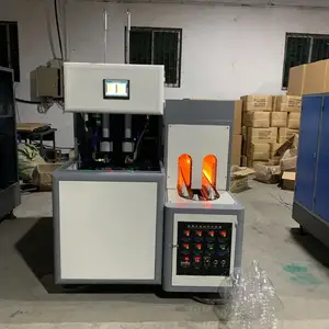 Semi Automatic Mineral Water Plastic Bottle Blow Molding Machine One Out Two 5 Liter Pet Bottle Blowing Machine