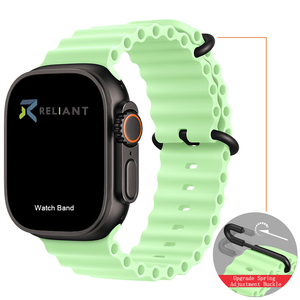 [Imprescindible] <span class=keywords><strong>Correa</strong></span> <span class=keywords><strong>de</strong></span> Silicona Original Deportiva Ajustable Resistente al Agua para Apple Watch Ultra 49mm - Product Image 1